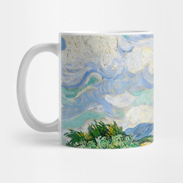 Van Gogh Wheat Field with Cypresses by Vera Designs